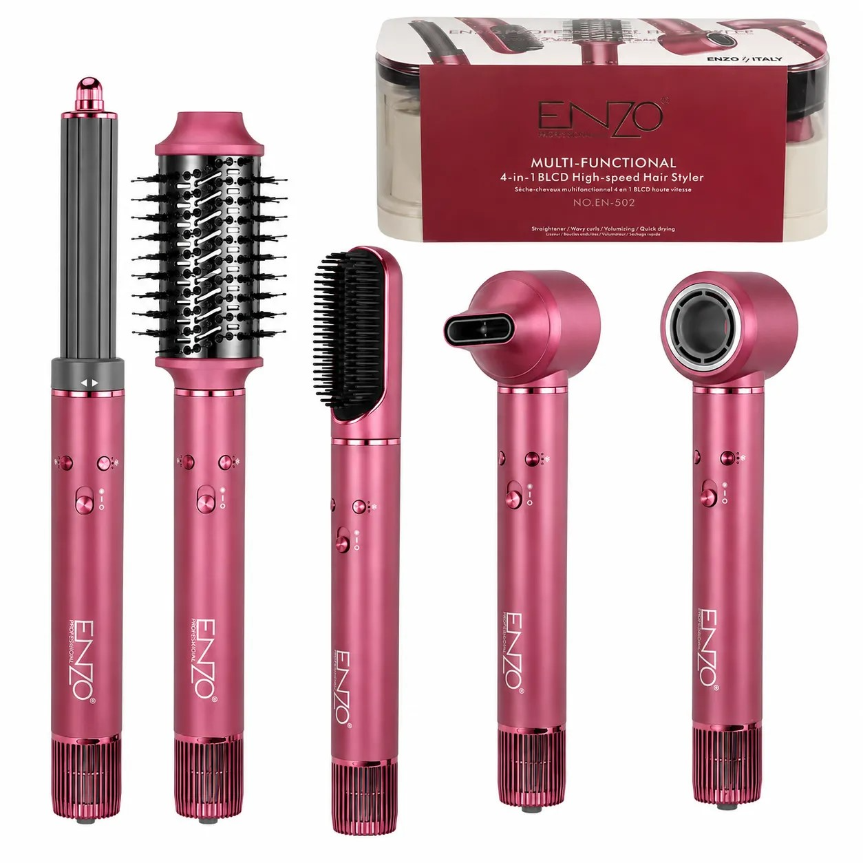 enzo-hair-dryer-model-en-502-1 سشوار و حالت دهنده چندکاره انزو مدل EN-502