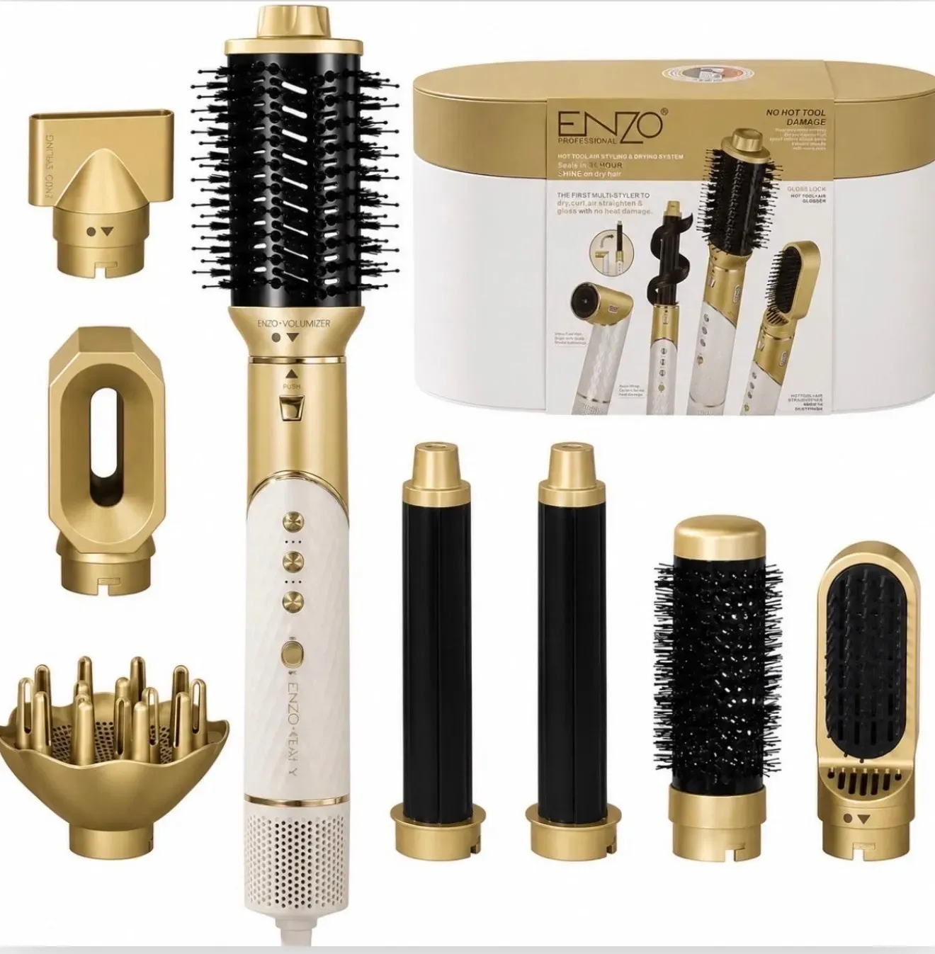 enzo-multi-functional-hot-air-brush,-model-en-755pro-11 سشوار برس دار چندکاره انزو مدل EN-755Pro